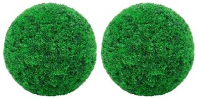 Sfere Di Bosso Artificiale 2 Pz 52 Cm /