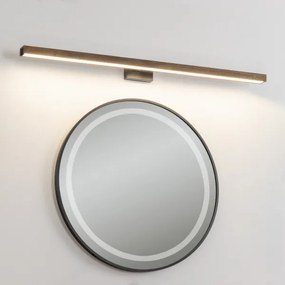 Brilagi-Illuminazione a LED per specchi da bagno WOODY MIRROR LED/15W/230V IP44 quercia/nero