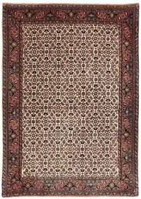 Bidjar Tappeto 110x160 Beige (Iran) Annodato A Mano