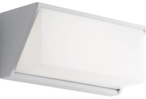 Applique LED moderno da esterno LED-W-LUXON BCO bianco IP54, luce cct da bianco caldo al bianco neutro 1620 lumen, FAN EUROPE