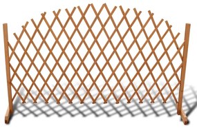 Recinzione A Traliccio İn Legno Massello 180 X 100 Cm /