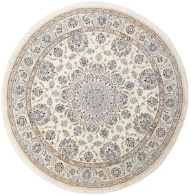 Nain Tappeto persiano 210 x 200 Beige (Iran) Annodato A Mano
