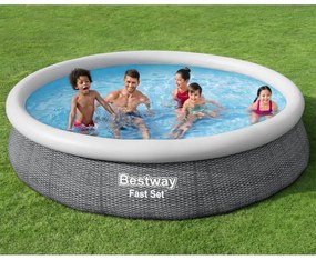 Set Piscina Rotonda 366x76 Cm /