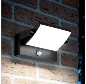 Ideal Lux -LED Applique da esterno con sensore SWIPE LED/21W/230V CRI 90 IP54 nero