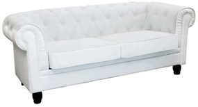 CHESTERFIELD - divano vintage in ecopelle