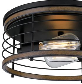 Westinghouse 61250 - Plafoniera ACKTON 2xE27/60W/230V barnwood