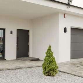 Applique da esterno OVALIS 2xGU10/35W/230V IP44 nero