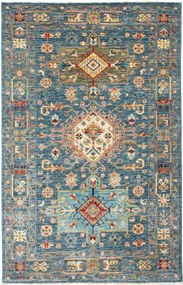 Samarkand Tappeto orientale 100x160 Grigio (Pakistan) Annodato A Mano
