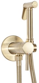 Rubinetto bidet Rea  Lungo Loop Gold Brush