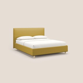 Costanza letto contenitore e sfoderabile in tessuto misto cotone impermeabile T13 giallo