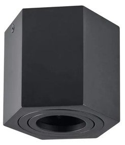 Luce Spot HEXAGON 1xGU10/10W/230V nero