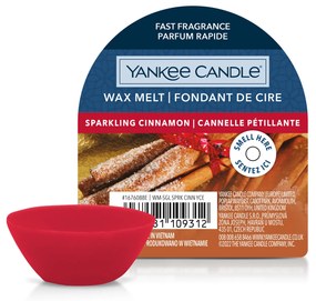 Sparkling Cinnamon, cera Yankee Candle per bruciatore