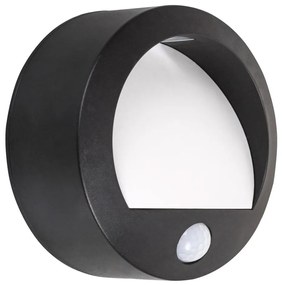 Rabalux 7969 - Applique a LED da esterno con sensore AMARILLO LED/1,5W/3xAA IP44 nera