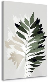 Stampa su tela – Felce con un tocco di minimalismo