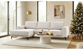 Divano angolare color crema (con penisola a sinistra) Copenhagen – Scandic