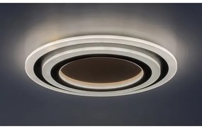 Rabalux 71314-LED lampada da soffitto dimmerabile TANELI 56W/230V 3000/4000/6000K cromo/nero+telecomando