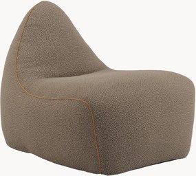 Pouf sacco in teddy-bouclé SACKit