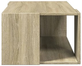 Tavolino salotto rovere sonoma 89,5x48x30 cm legno multistrato