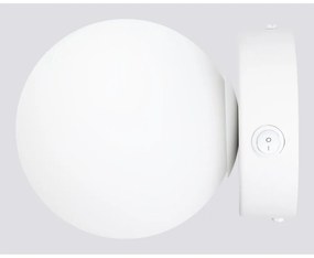 Lampada da parete bianca Blaze – Sollux