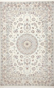 Nain Tappeto 240x160 Beige (Iran) Annodato A Mano