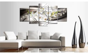 Quadro Orchidea con diamanti