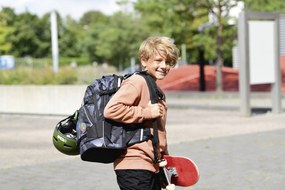 Zaino scuola coocazoo MATE, Grey Rocks, certificato AGR