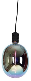 Lampada a sospensione con binario nero incl. LED G170 - Cavalux