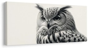 Quadro su tela – Gufo maestoso