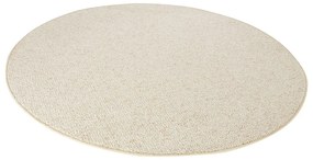 Tappeto circolare in crema, ⌀ 200 cm Wolly - BT Carpet