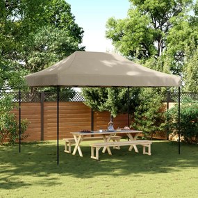Tenda Da Festa Pieghevole Pop-up Tortora 410x279x315 Cm /
