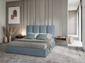 Letto Pyla in velluto Matt Velvet – 160x200 cm