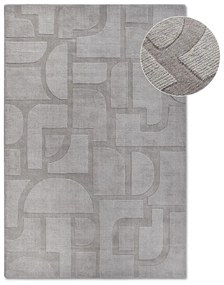 Tappeto grigio in lana tessuto a mano 190x280 cm Alexis - Villeroy&amp;Boch