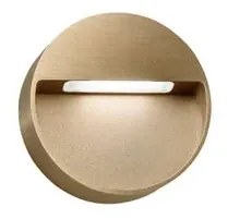 Serious 1 Applique da Parete IP54 2700K Brass - LIGHT-POINT