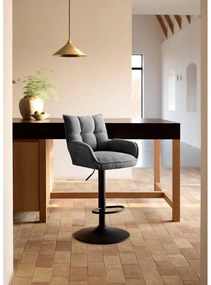 Set di sbagelli da bar grigi con altezza regolabile 2 pz Marilla – Unique Furniture