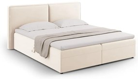 Letto boxspring crema con contenitore 180x200 cm Arendal - Cosmopolitan Design