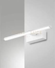 Nala applique bianco l. 30cm a led 3000k - 6w - 700 lm ip44