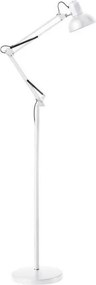 Brilagi - Lampada da terra flessibile TASKER 1xE27/60W/230V 184 cm bianca