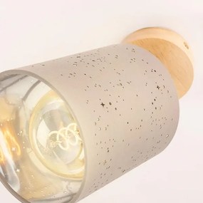 Briloner 2078-011 - Faretto da parete SPOTLIGHT 1xE27/25W/230V beige