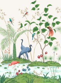 Osborne & Little Carta da parati panoramica Mirage - Ivory