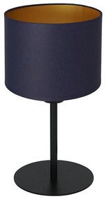 Lampada da tavolo ARDEN 1xE27/60W/230V diametro 18 cm viola/oro