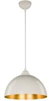 Lampada a sospensione Topak ASZ0948 in metallo bianco EFFEZ