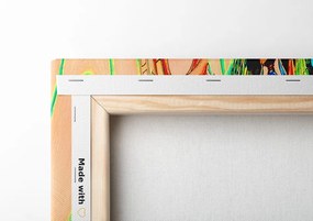Quadro su tela – Madre in versione astratta