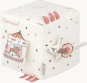Cubetto attività per bambini in cotone organico Carousel