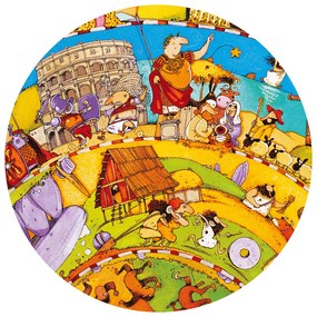 Puzzle di osservazione con poster - Storia - 350 pezzi