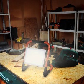 Solight WM-50W-FEQ - Proiettore LED con stativo LED/50W/230V 4000K IP65