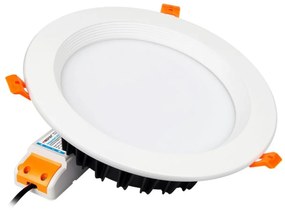 Faro da incasso 25W RGB+CCT IP20 Angolo 120° foro Ø200 - 210 mm Colore RGB+CCT