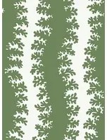 Josephine Munsey Tapete Elkhorn Stripe - Brookes Green/ Ceiling White