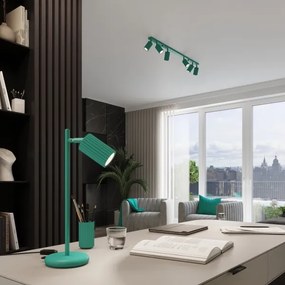 Brilagi - Faretto CRESTO 3xGU10/10W/230V turchese