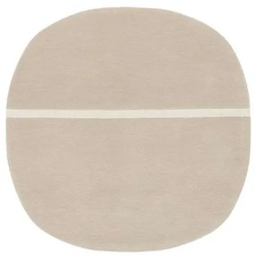 Oona Rug 140x140 Sand - Normann Copenhagen