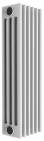 Termosifone in acciaio tubolare 4 colonne 6 elementi interasse 935 mm ERCOS Comby bianco